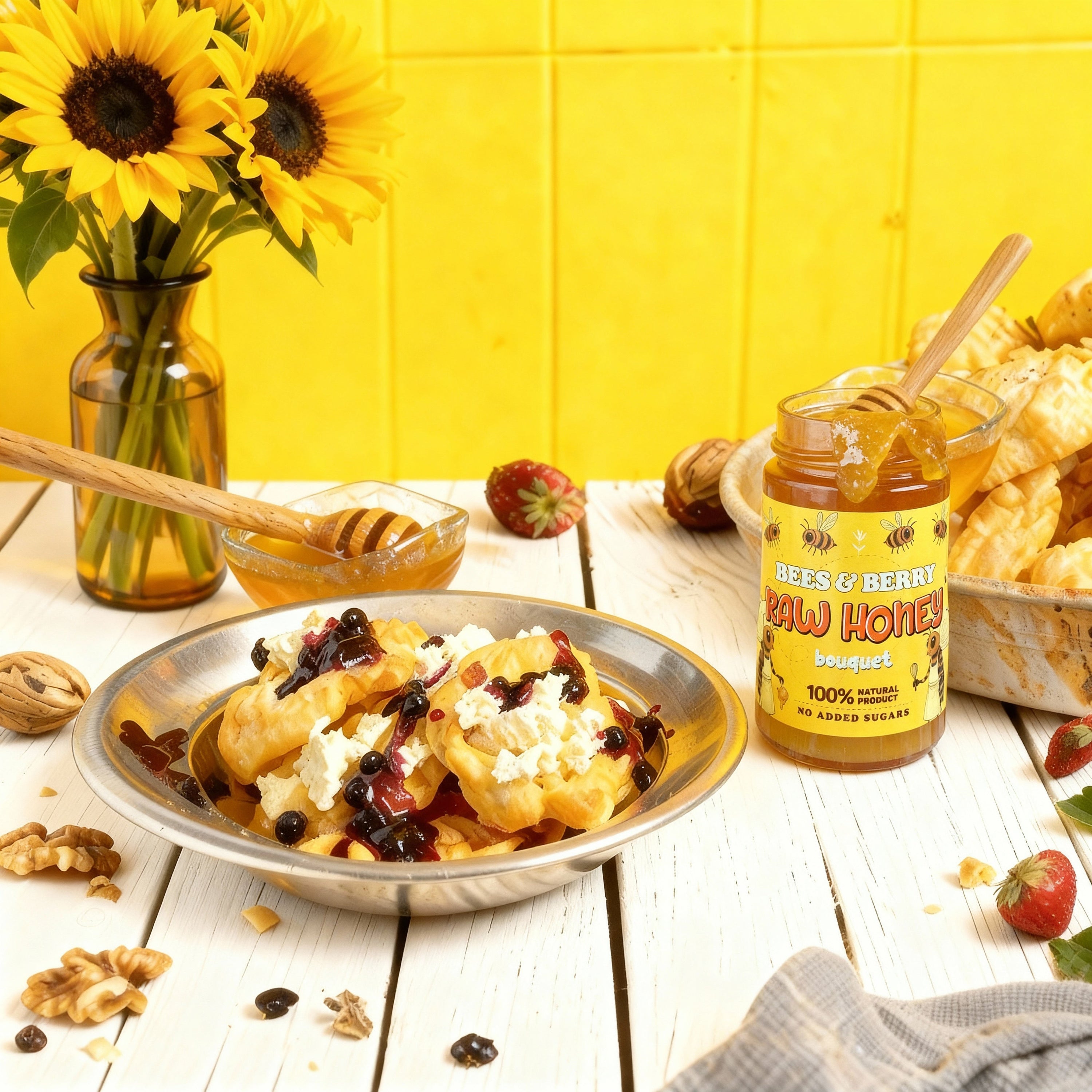 🌻🍯🐝💛Fluffy ‘’Mekitsi’’ (Bulgarian Fried Dough)