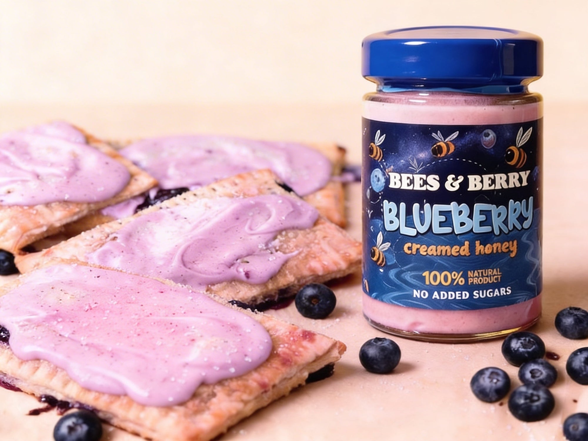 Homemade Blueberry Pop-Tarts 🫐