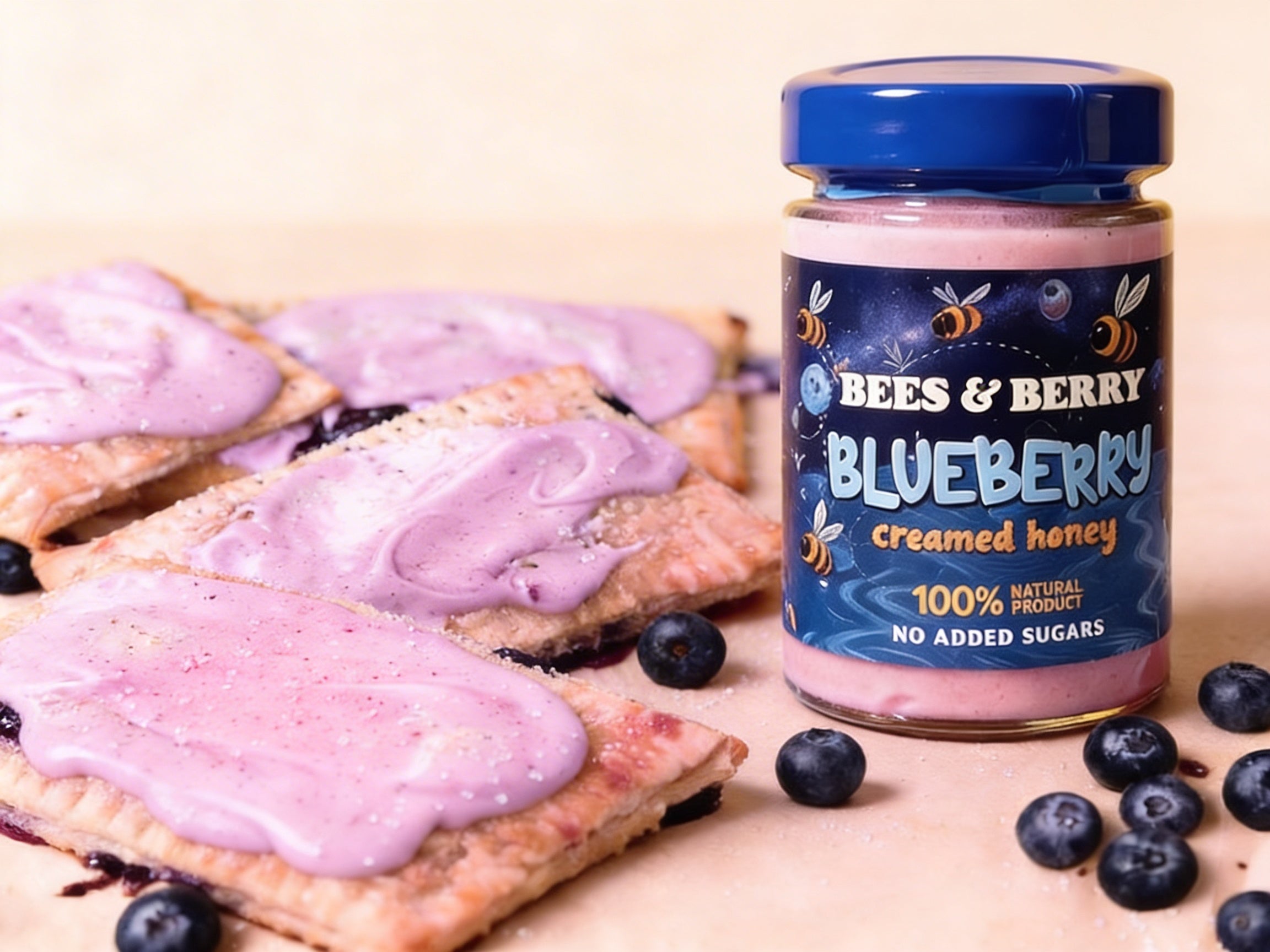 Homemade Blueberry Pop-Tarts 🫐