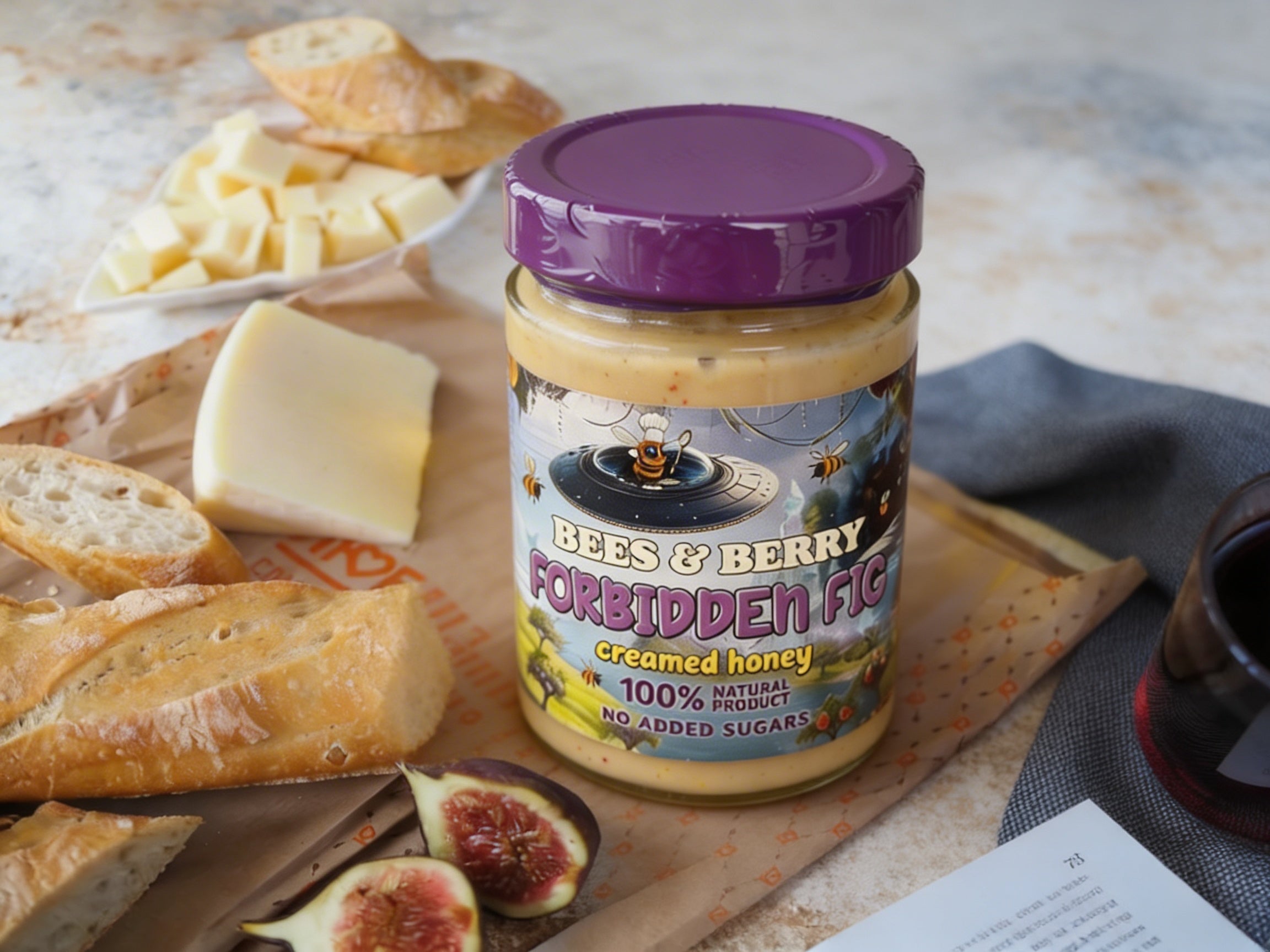 🍯 Fig Creamed Honey: Gut-Friendly Sweetness with Real Nutritional Value