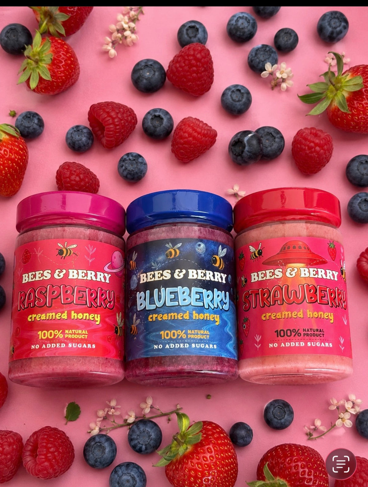 Berry Bundle Creamed Honey