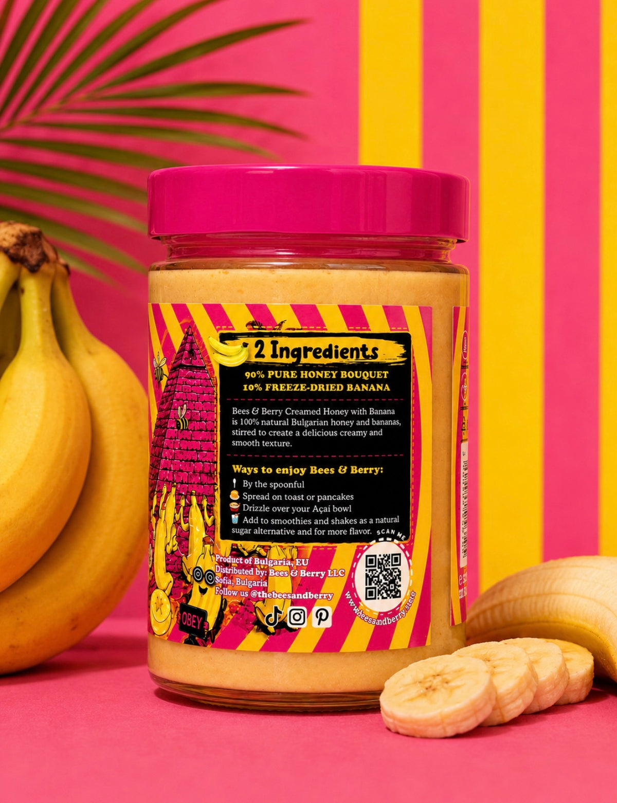 Banana Cult Creamed Honey