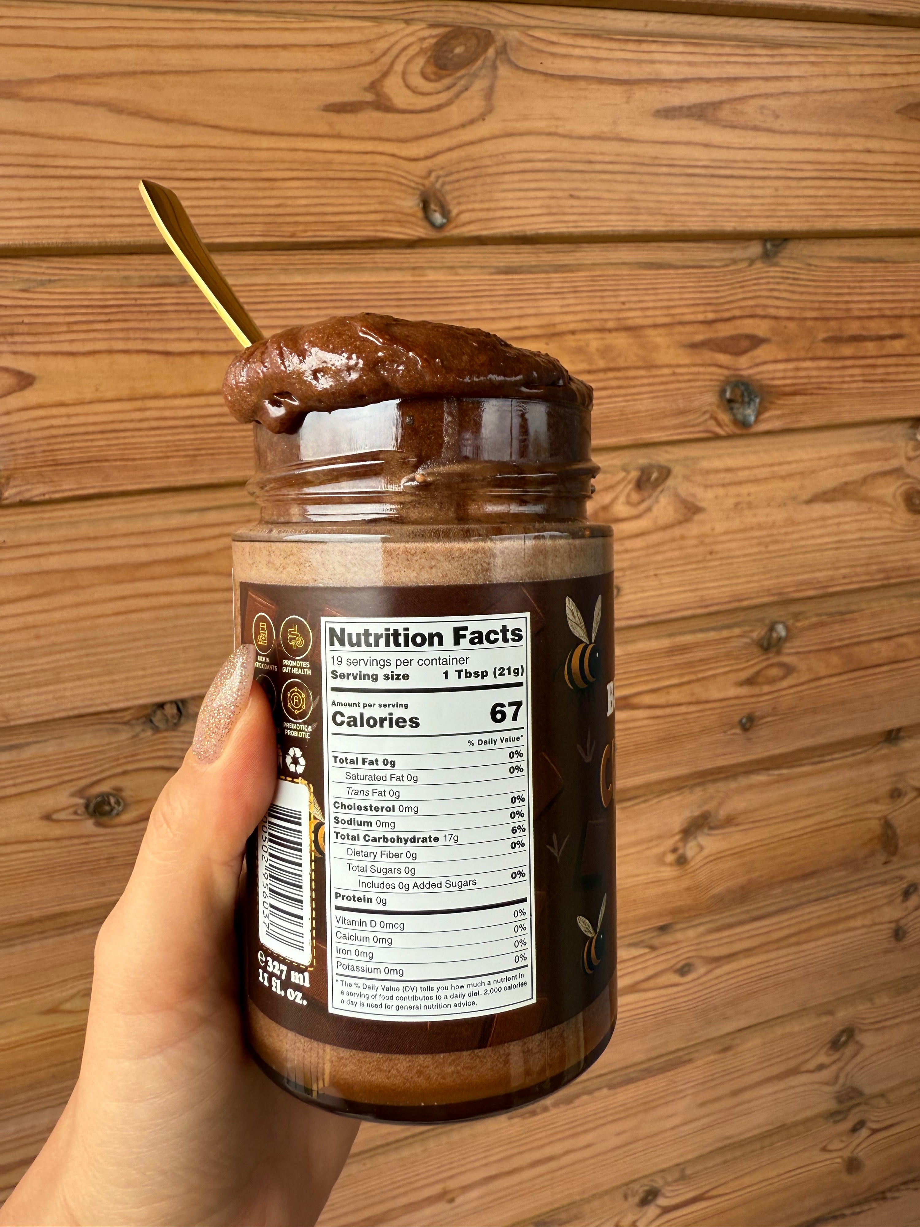 Chocolate Creamed Honey