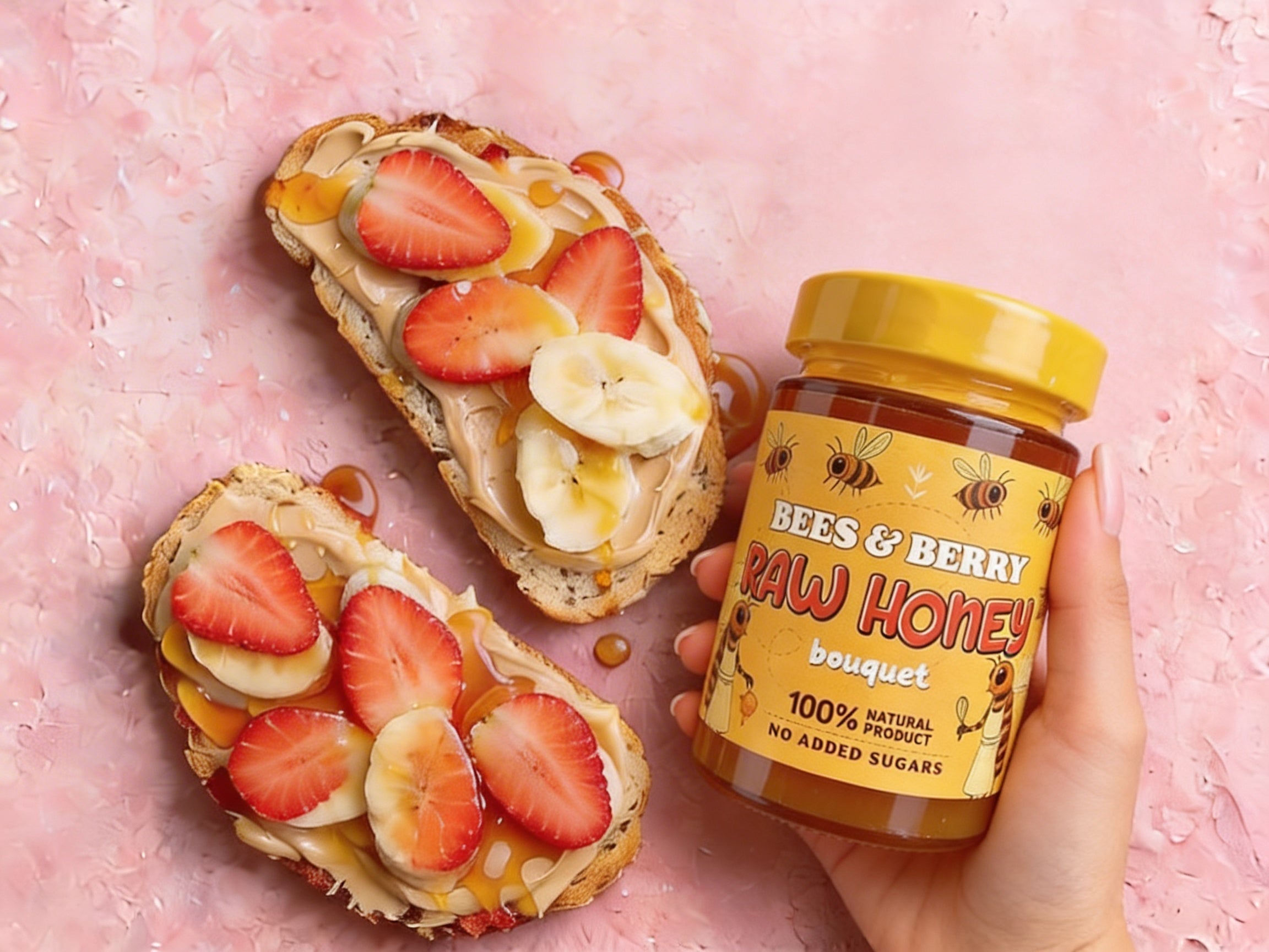 Pure Raw Honey- Bouquet