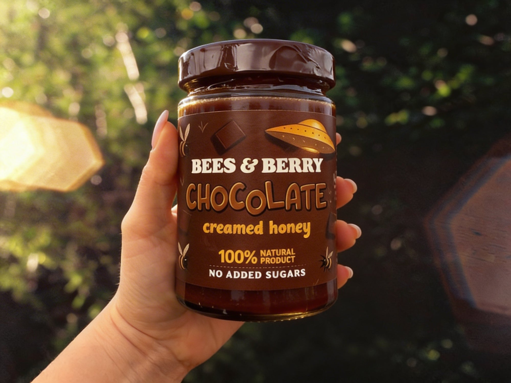 Chocolate Creamed Honey