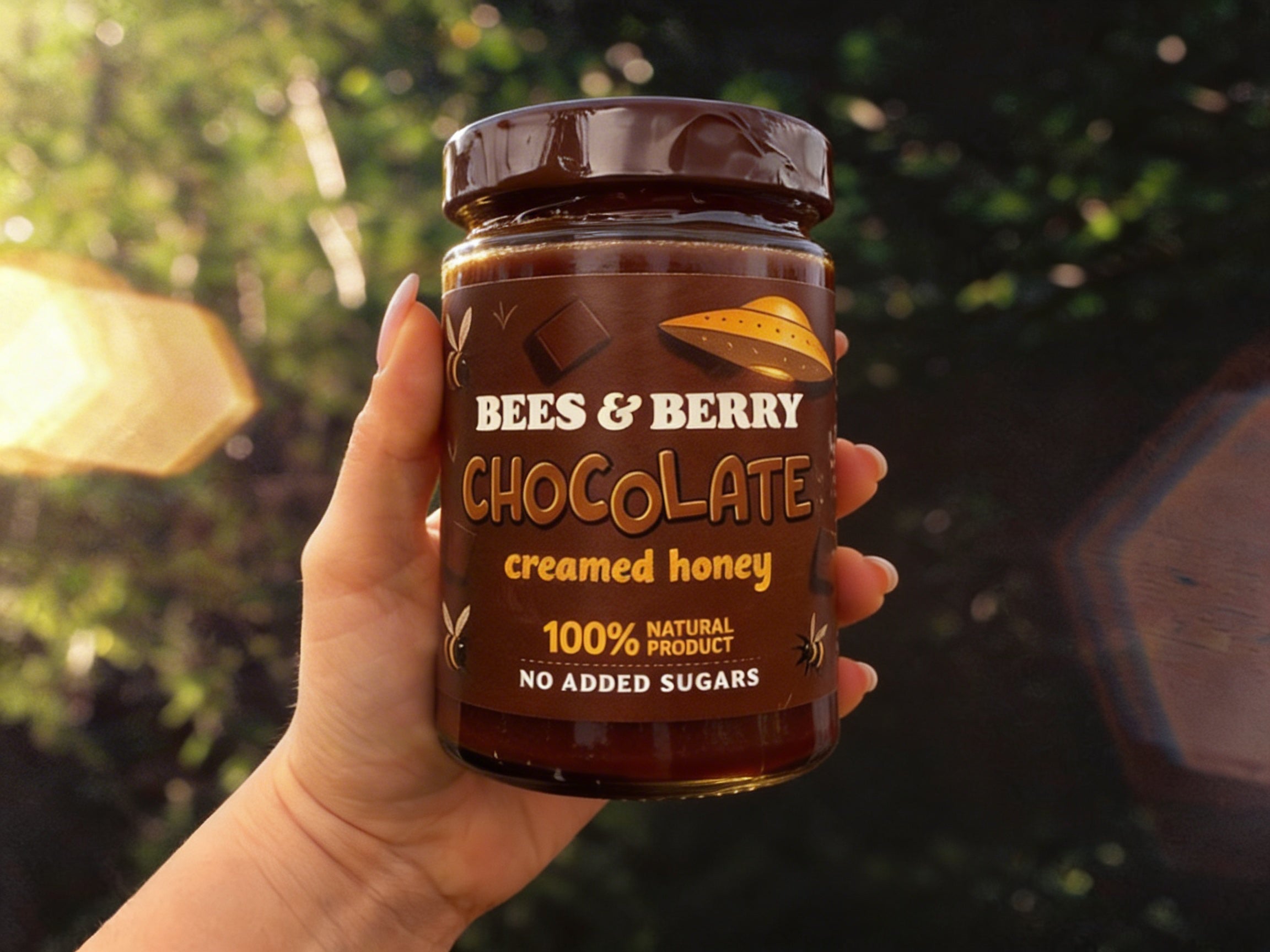 Chocolate Creamed Honey
