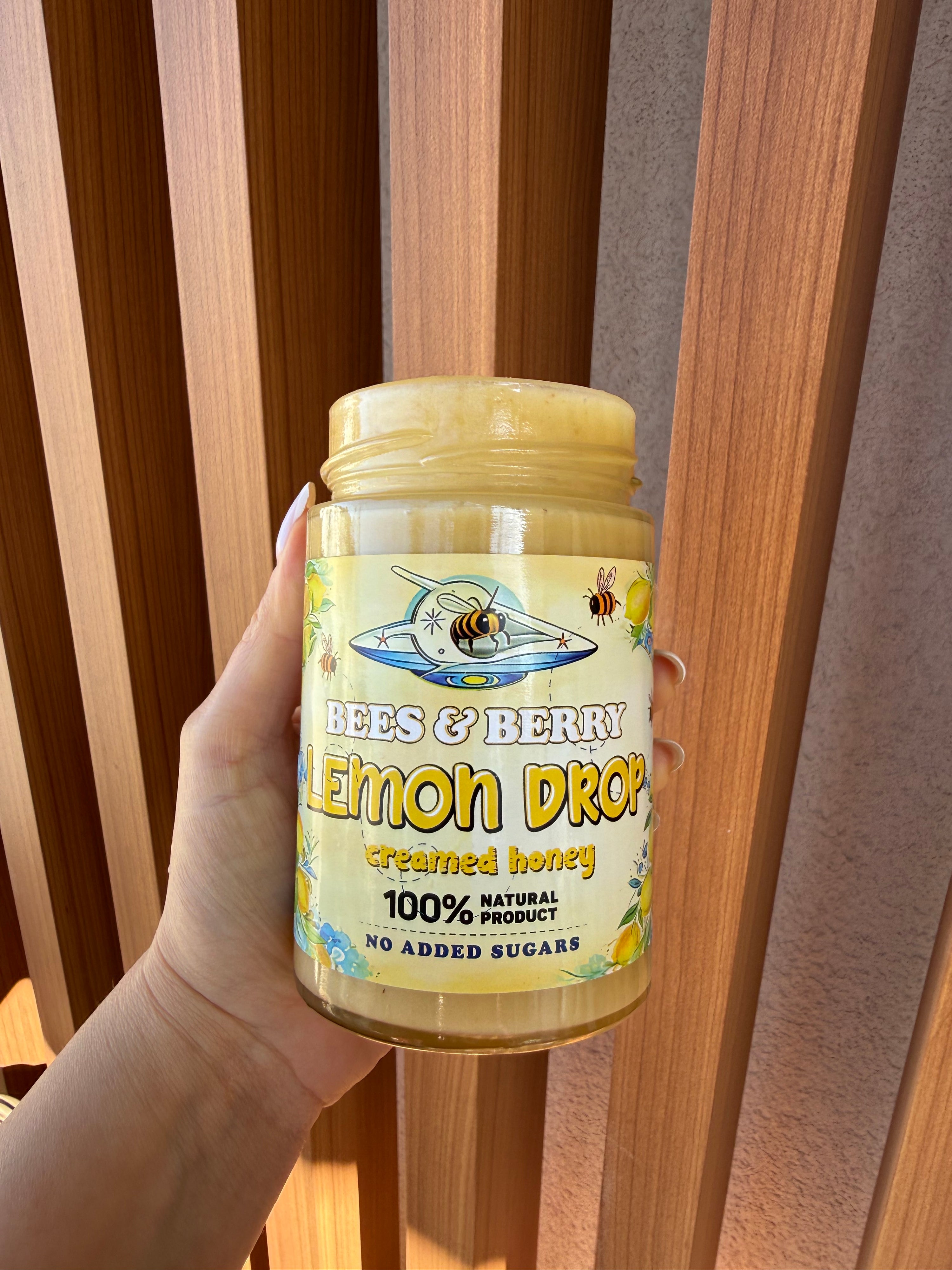 Lemon Drop Creamed Honey