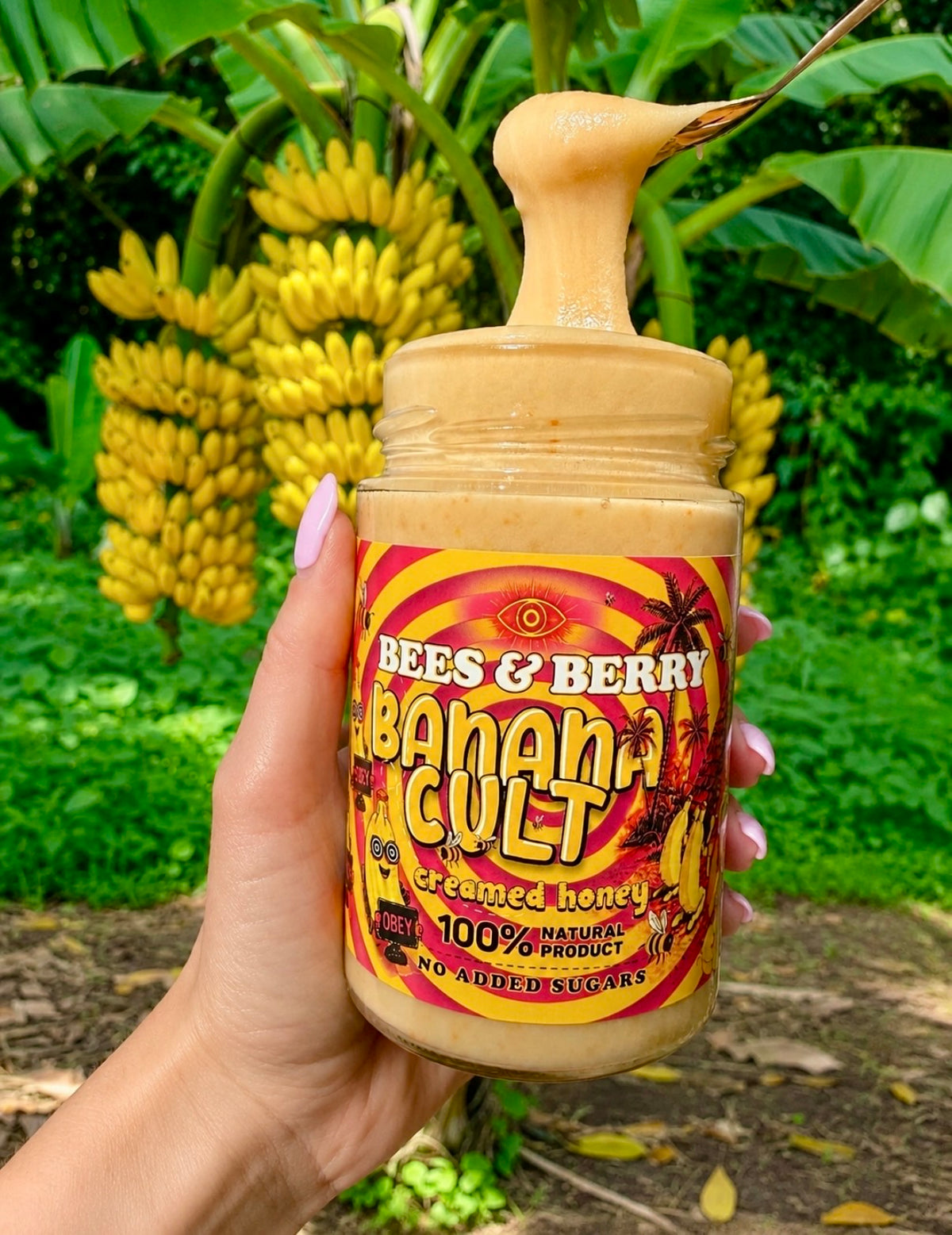 Banana Cult Creamed Honey