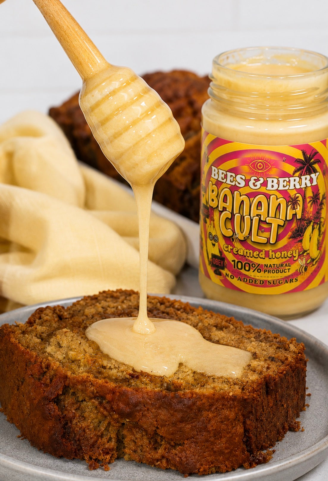 Banana Cult Creamed Honey