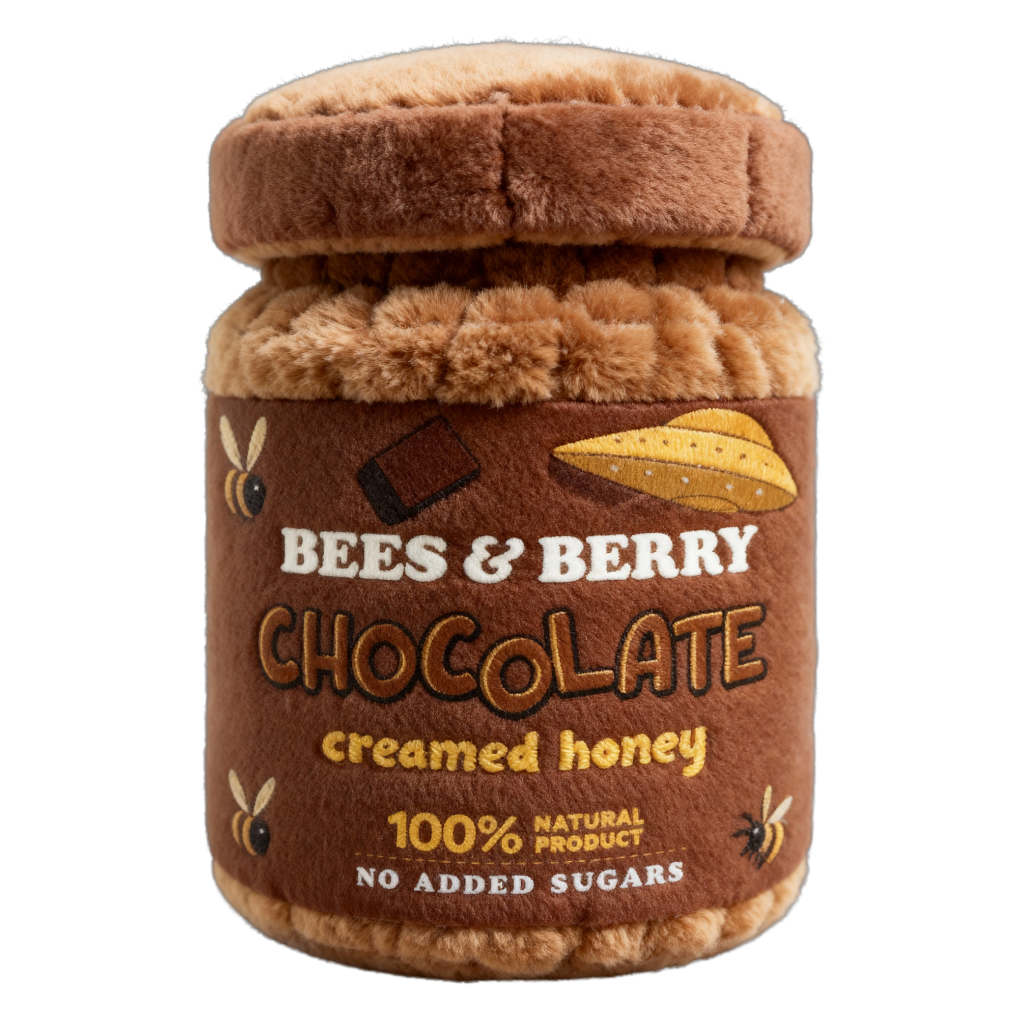 Chocolate creamed honey plushie 🍫