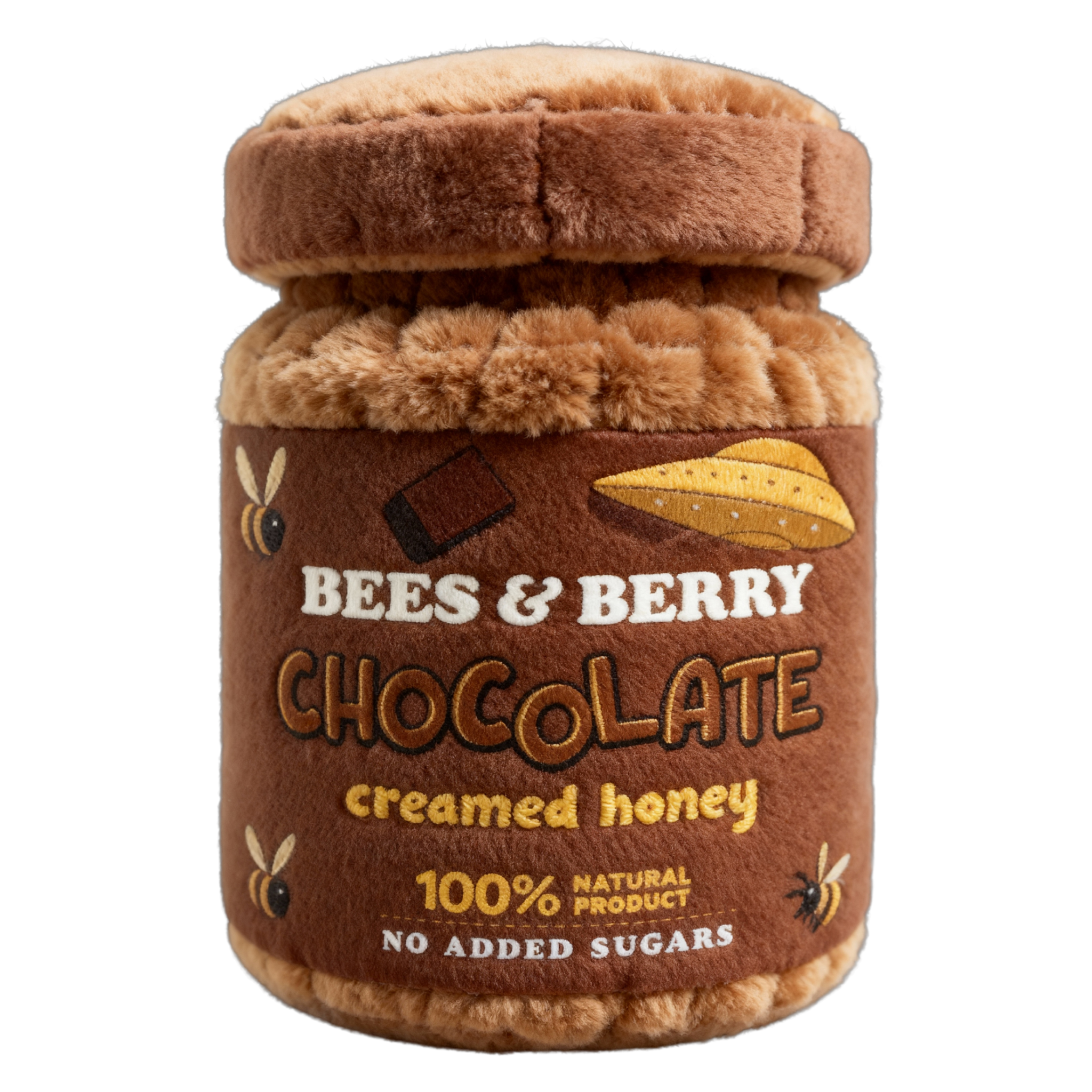 Chocolate creamed honey plushie 🍫