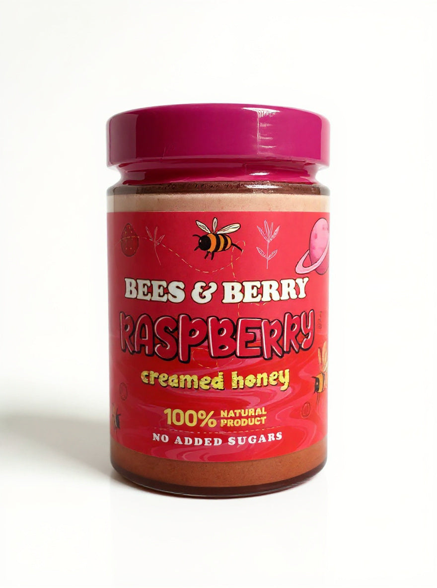 Raspberry Creamed Honey