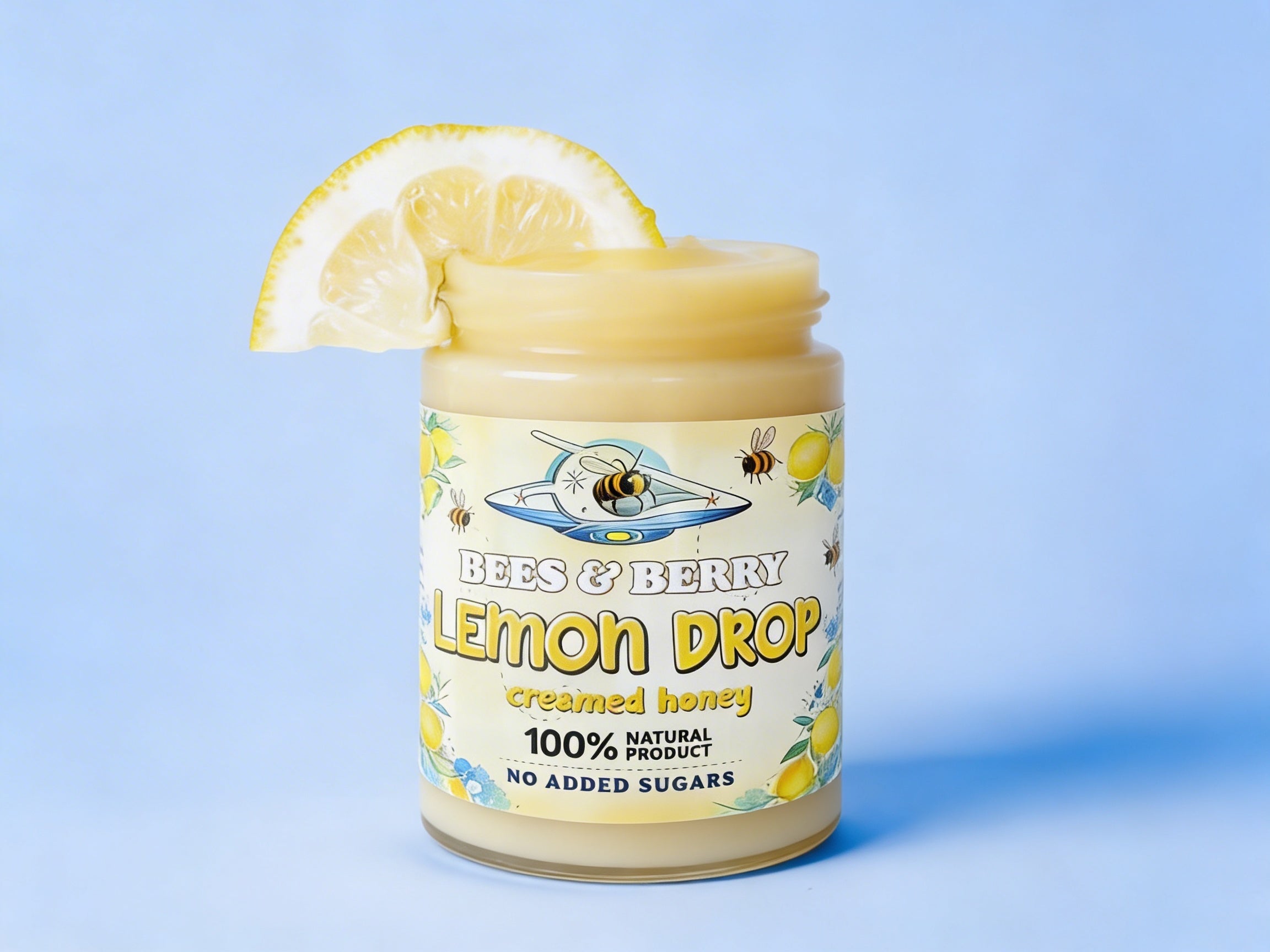 Lemon Drop Creamed Honey