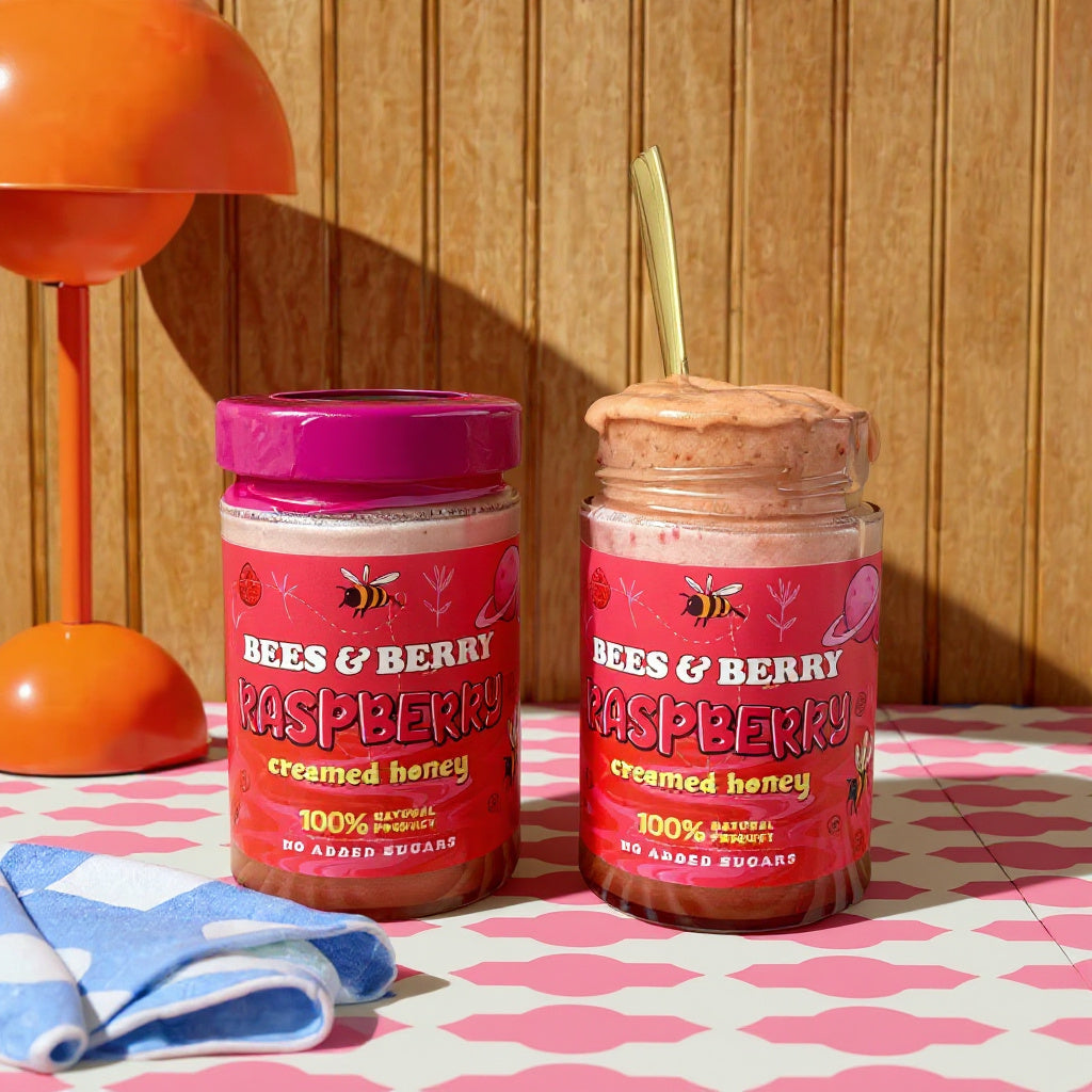 Raspberry Creamed Honey