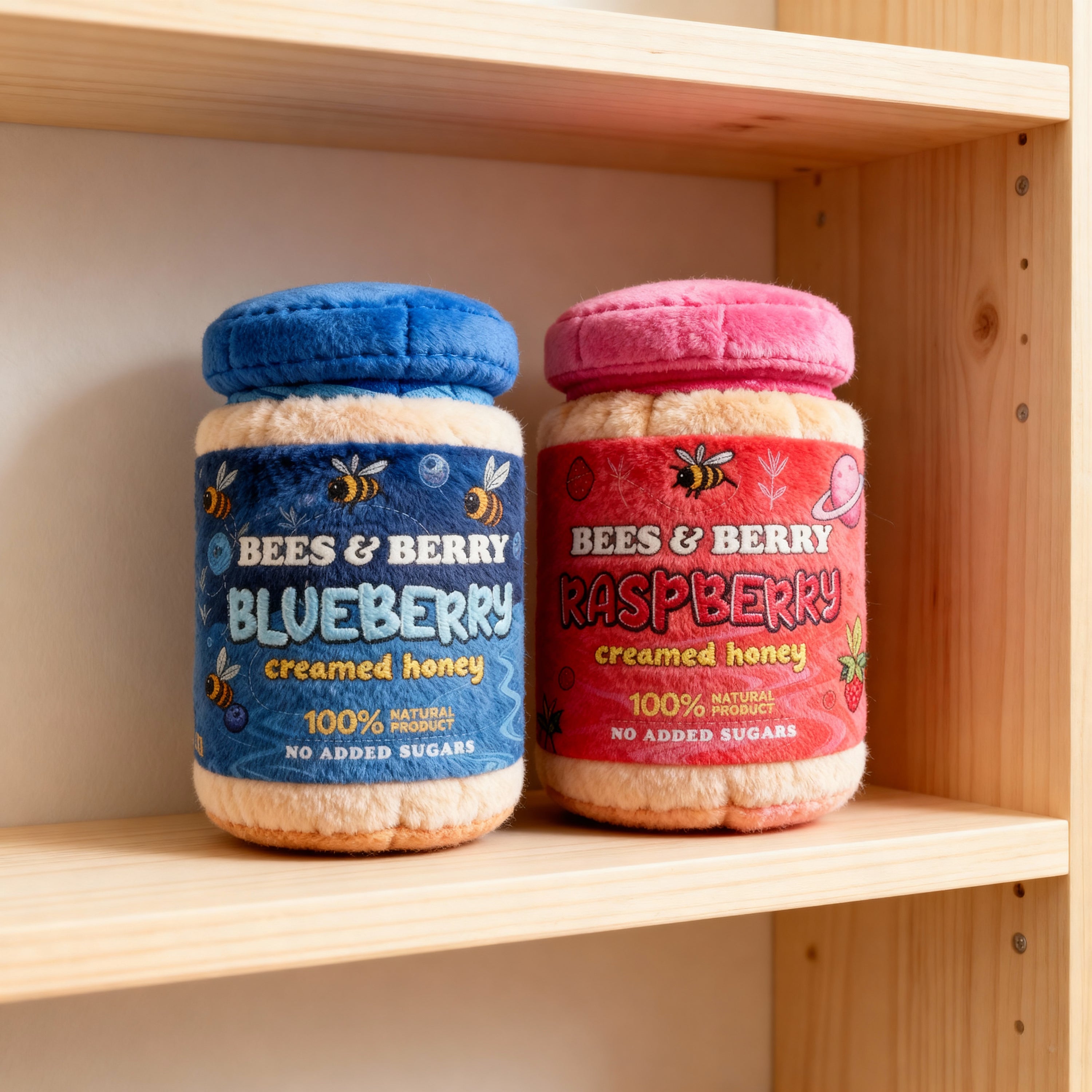 Blueberry creamed honey plushie 🫐