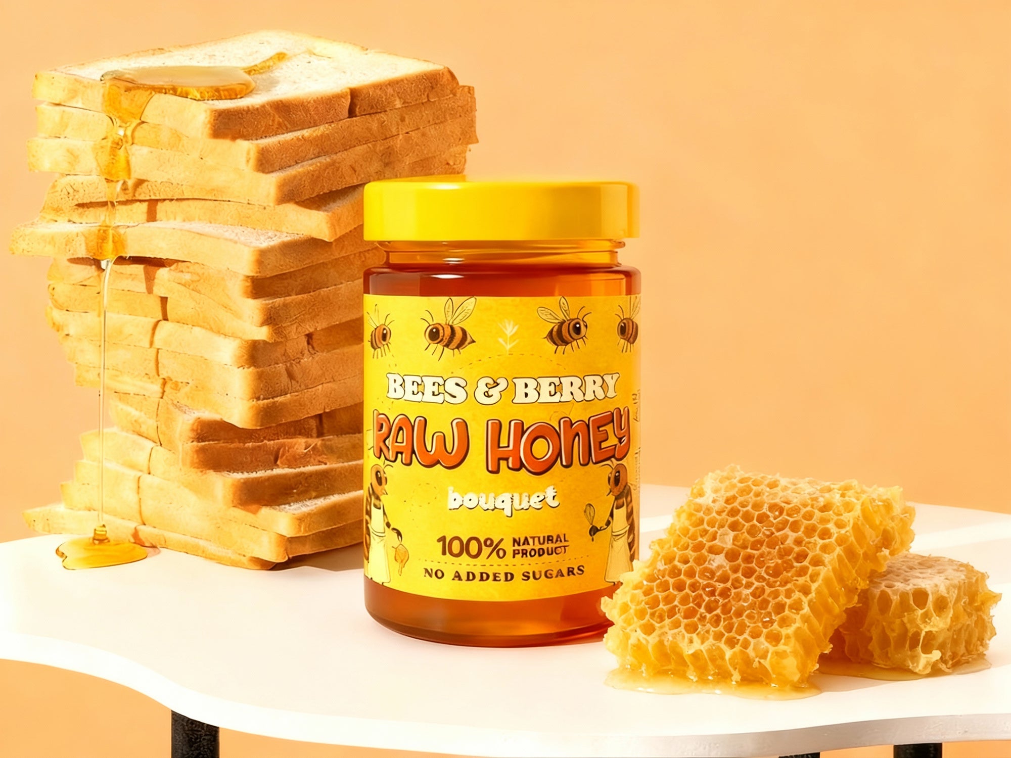 Pure Raw Honey- Bouquet