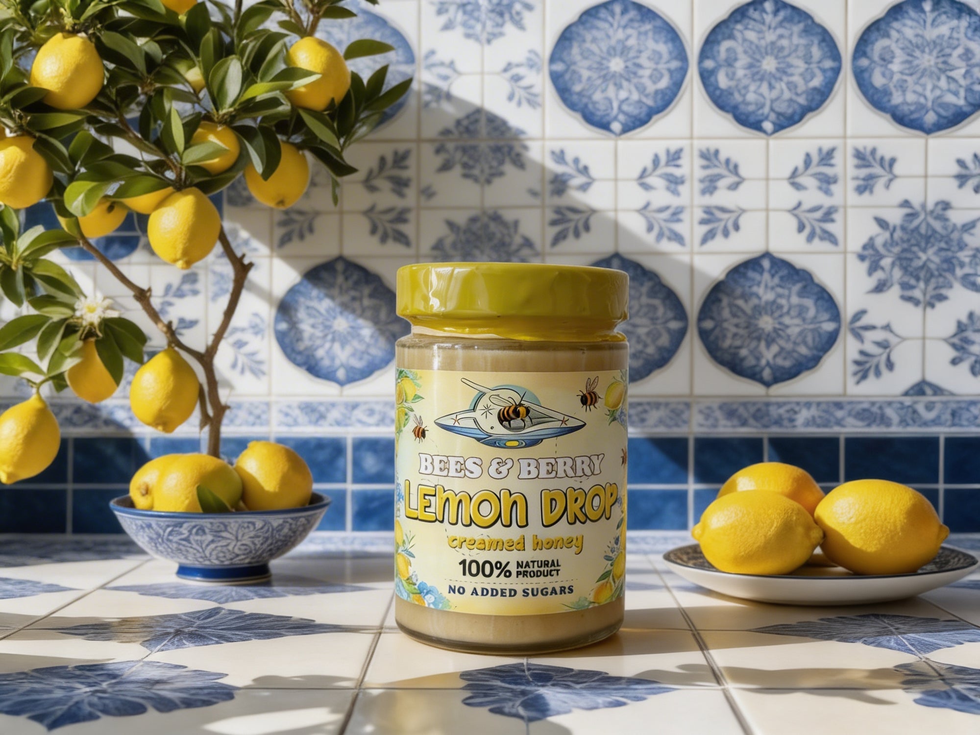 Lemon Drop Creamed Honey
