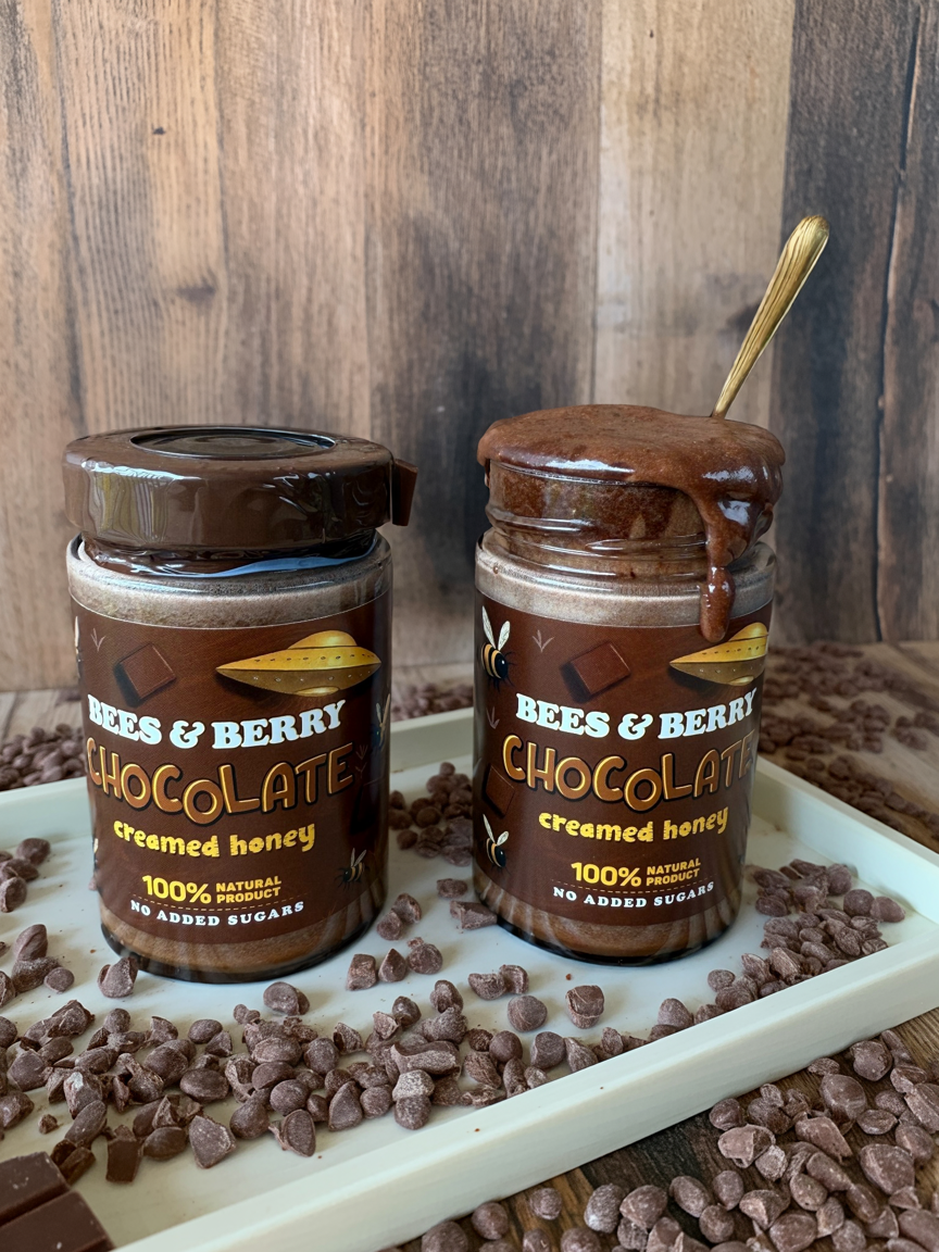 Chocolate Creamed Honey